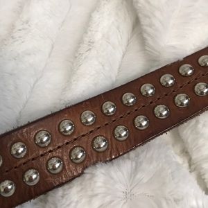 MICHAEL Michael Kors Accessories - Michael Kors brown leather studded belt MICHAEL Michael Kors Accessories - Michael Kors brown leather studded belt